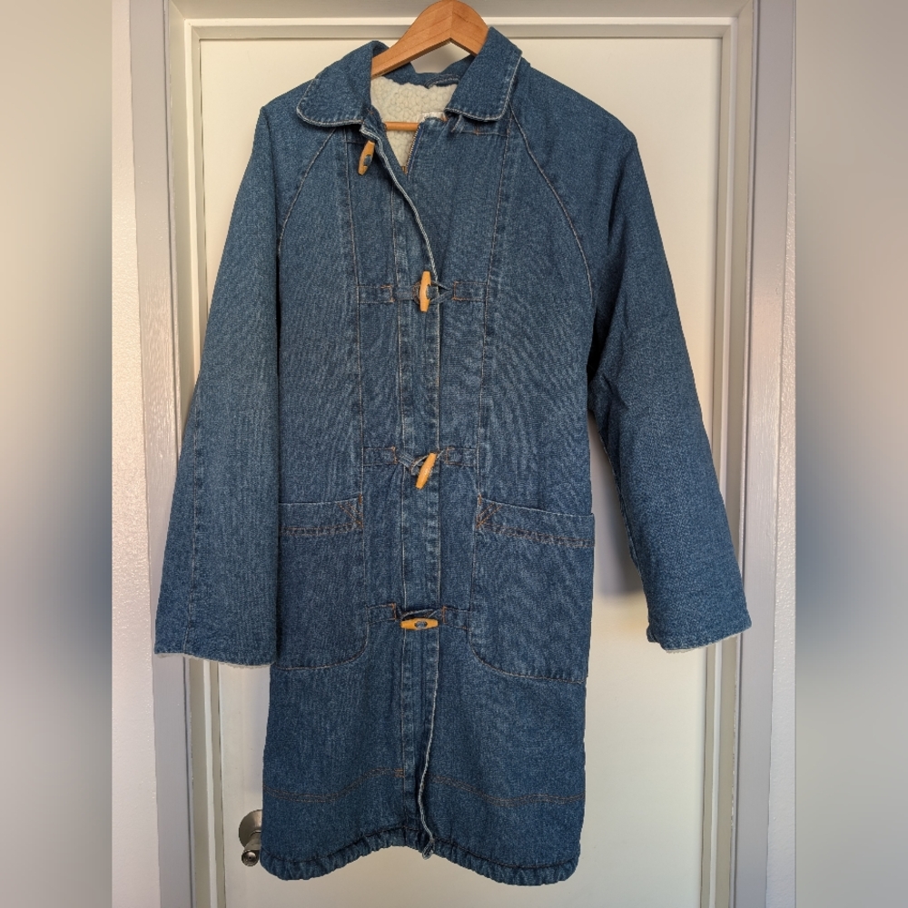 Vintage London Fog Denim Coat